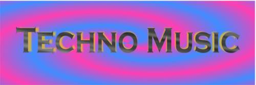 Techno title gif